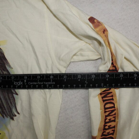 Vintage Long sleeve T-Shirt "Defending Our Liberty". Men's Size Large. - Picture 6 of 9